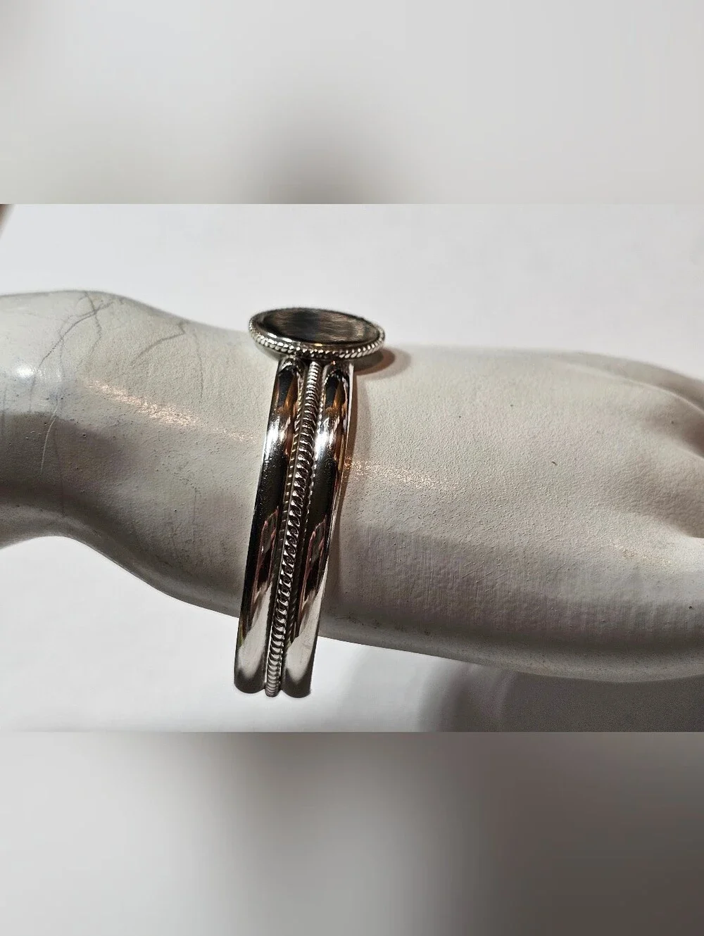 Sterling Vintage Signet Cuff